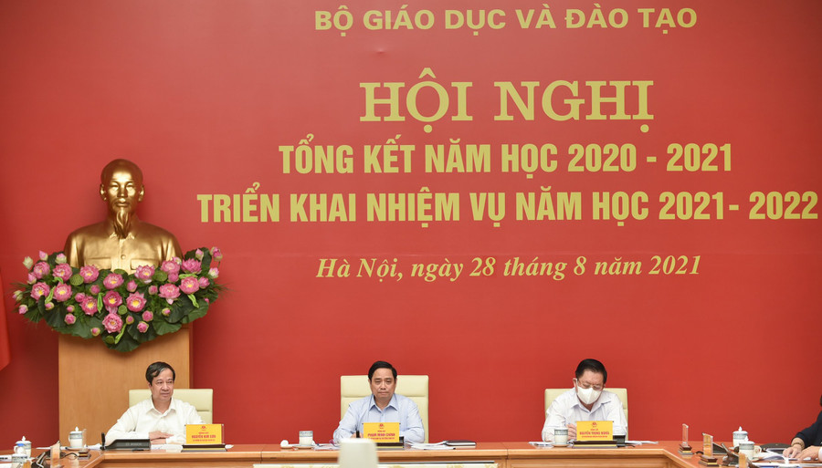 Hội nghị toàn quốc tổng kết năm học 2020-2021, triển khai nhiệm vụ năm học 2021-2022