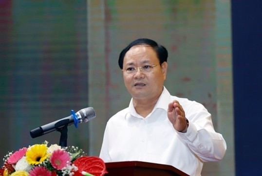 Thứ trưởng Lê Minh Ngân kết luận tại Hội nghị tập huấn toàn quốc về phân cấp, phân quyền trong lĩnh vực đất đai. picture3.jpg