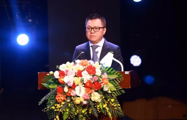 Đồng chí Lê Quốc Minh phát biểu chỉ đạo tại buổi lễ.