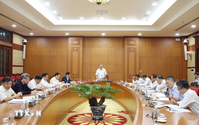 Tổng Bí thư Tô Lâm phát biểu. (Ảnh: Thống Nhất/TTXVN) Tổng Bí thư Tô Lâm phát biểu. (Ảnh: Thống Nhất/TTXVN)