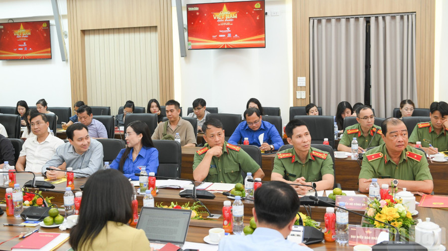 Các đại biểu tham dự buổi họp báo. (Ảnh: THẾ ĐẠI). Các đại biểu tham dự buổi họp báo. (Ảnh: THẾ ĐẠI).