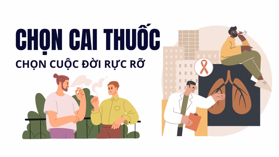 Infographic: Chọn cai thuốc - Chọn cuộc đời rực rỡ