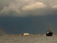 Cảng Tartus của Syria.