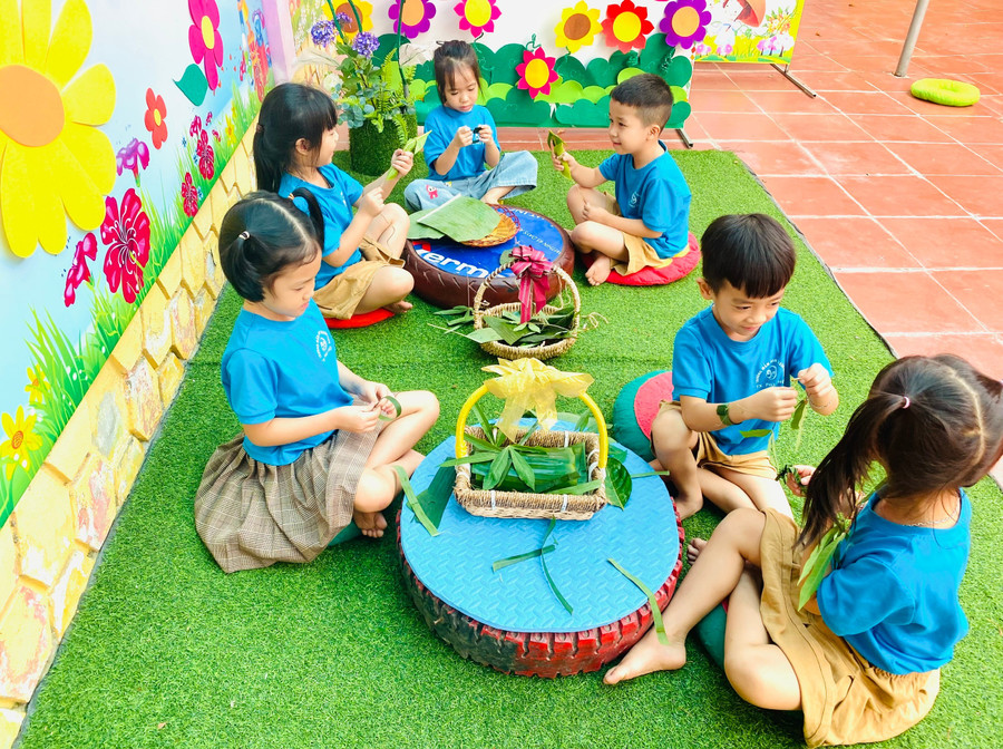 Góc vui chơi ngoài lớp của trẻ trường Mầm non Thanh Minh. 2-thanh-minh.jpg