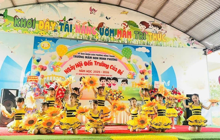 Nhà trường xác định phương châm năm học mới 2025 - 2026 là "Chủ động - Đột phá - An toàn - Kỷ cương - Chất lượng".