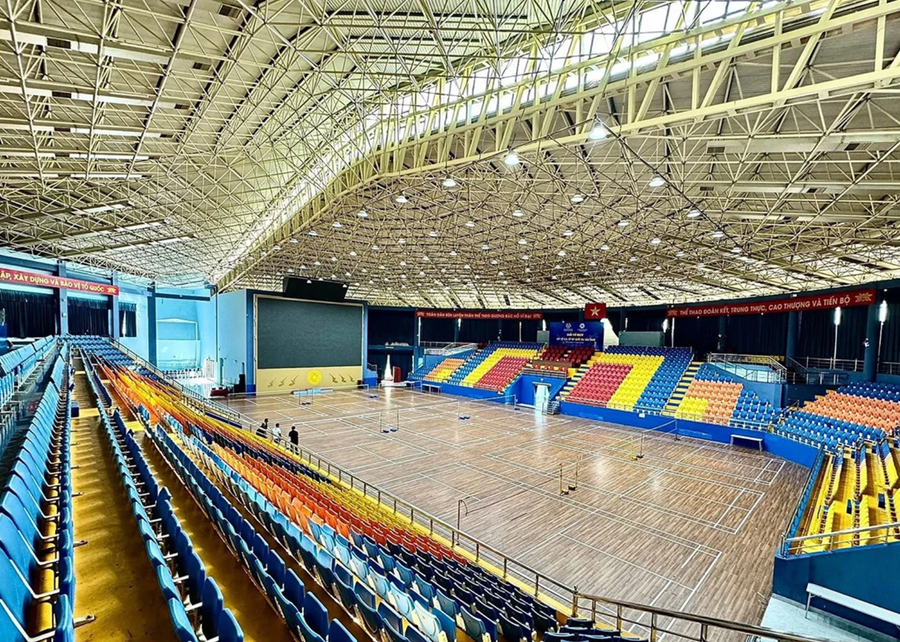 Nhà thi đấu TDTT Vĩnh Phúc dự kiến là nơi diễn ra Lễ khai mạc Giải Bóng bàn các đội mạnh quốc gia năm 2025.