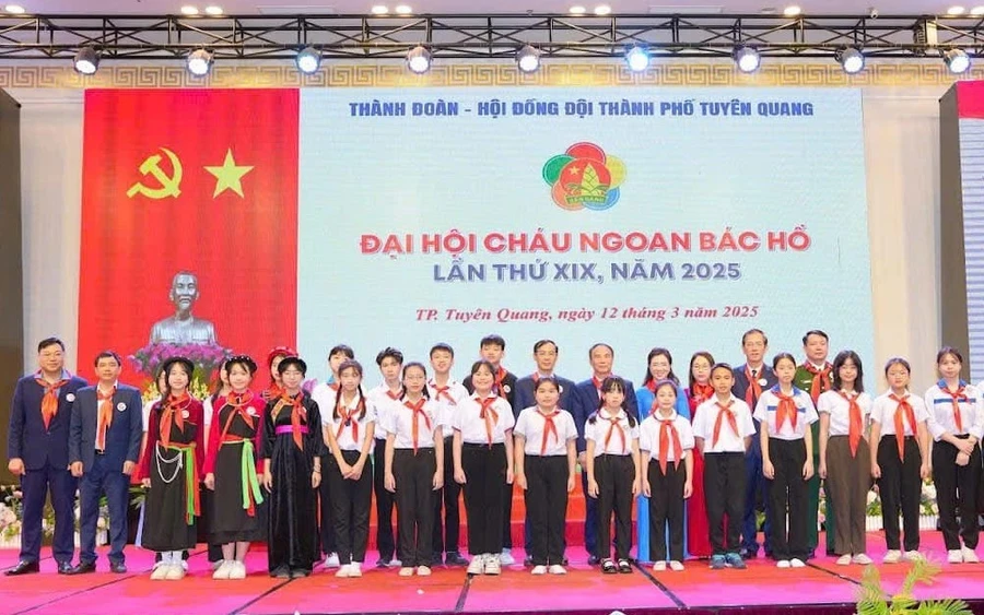 Đại hội Cháu ngoan Bác Hồ TP Tuyên Quang, lần thứ XIX, năm 2025.