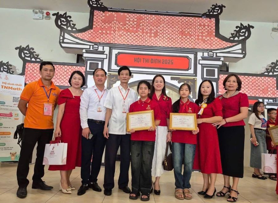 Huyện Lâm Thao có 2 học sinh đoạt giải Nhất tại Hội thi Đình Trạng Nguyên Tiếng Việt trên Internet cấp quốc gia năm học 2024 - 2025.