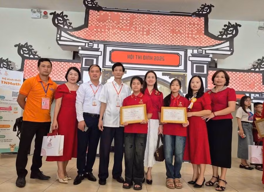 Huyện Lâm Thao có 2 học sinh đoạt giải Nhất tại Hội thi Đình Trạng Nguyên Tiếng Việt trên Internet cấp quốc gia năm học 2024 - 2025.