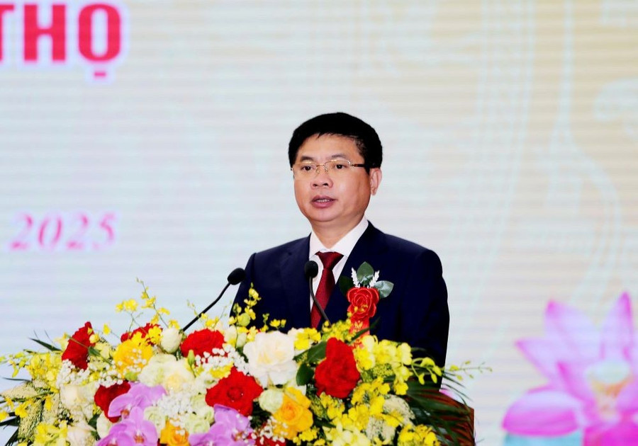 Bí thư Tỉnh ủy Phú Thọ Trương Quốc Huy phát biểu. 3.jpg