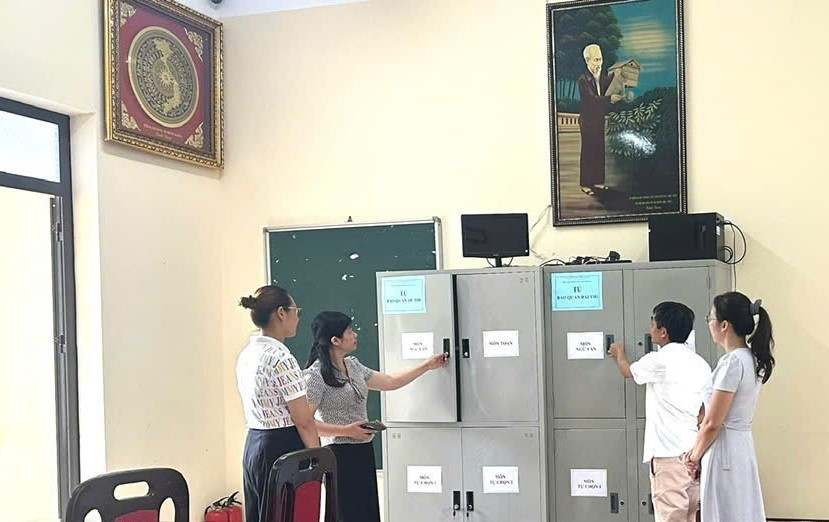 Hơn 2.800 người làm công tác coi thi tốt nghiệp THPT năm 2025 ở Phú Thọ