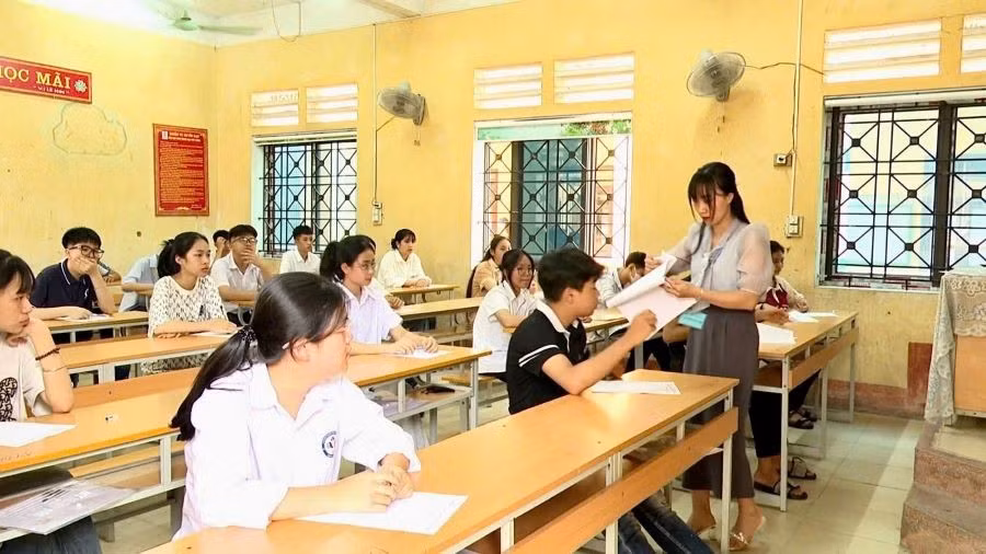 Kỳ thi tuyển sinh vào lớp 10 THPT năm học 2025 - 2026 ở Phú Thọ diễn ra an toàn.