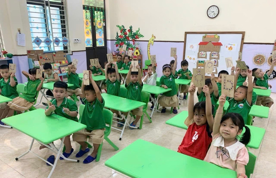 Lớp học tại trường Mầm non Võ Lao sạch, đẹp. z6957881619651-72dcd7e98f9988ad9672c360c4c43b37.jpg