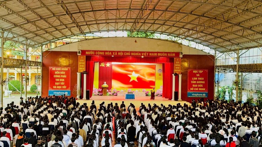 Khai mạc Kỳ thi chọn học sinh giỏi cấp tỉnh lớp 12 THPT, năm học 2024 - 2025 tại Trường THPT Tân Trào, tỉnh Tuyên Quang.