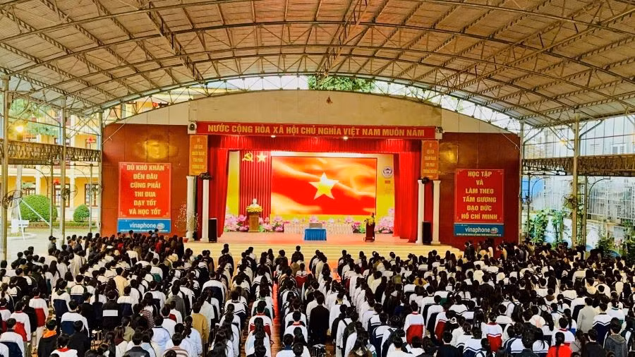 Khai mạc Kỳ thi chọn học sinh giỏi cấp tỉnh lớp 12 THPT, năm học 2024 - 2025 tại Trường THPT Tân Trào, tỉnh Tuyên Quang.