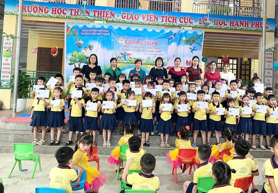 Trường Mầm non Đại An (huyện Thanh Ba) thực hiện hiệu quả chuyên đề “Xây dựng trường mầm non lấy trẻ làm trung tâm” giai đoạn 2021 - 2025.