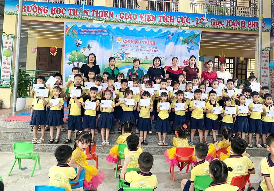 Trường Mầm non Đại An (huyện Thanh Ba) thực hiện hiệu quả chuyên đề “Xây dựng trường mầm non lấy trẻ làm trung tâm” giai đoạn 2021 - 2025.