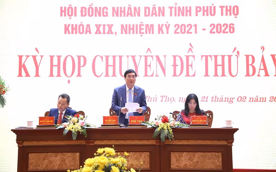 Kỳ họp chuyên đề thứ Bảy của HĐND tỉnh Phú Thọ khóa XIX ngày 21/2/2025 đã quyết định nhiều nội dung quan trọng.