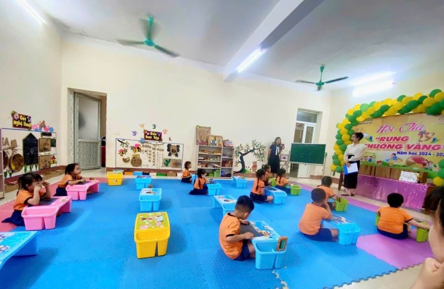 Trường Mầm non Văn Lung tổ chức Hội thi Rung chuông vàng cho các bé. mn-van-lung.jpg