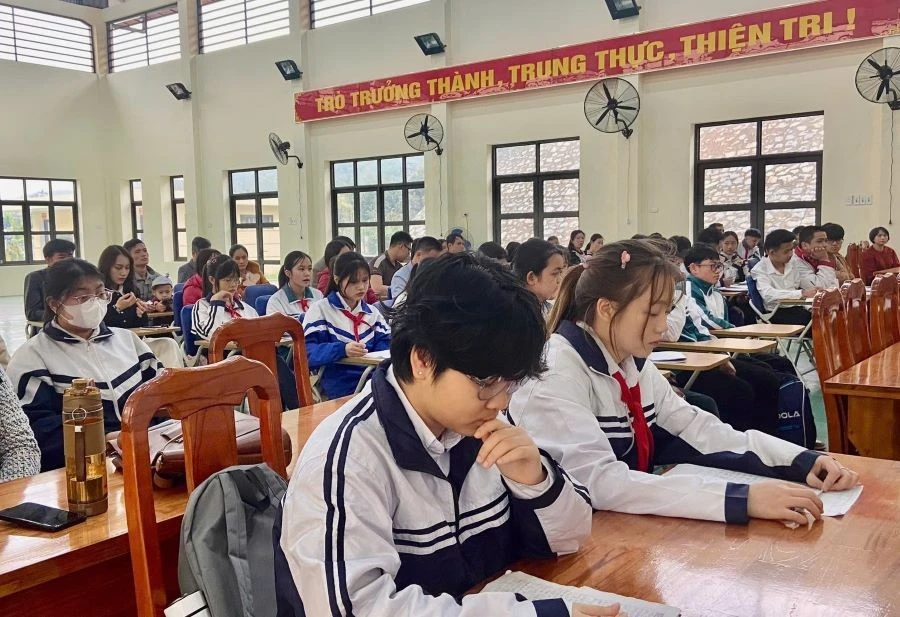 30 thí sinh huyện Chiêm Hóa dự thi ‘Tài năng tiếng Anh’ học sinh THCS cấp huyện