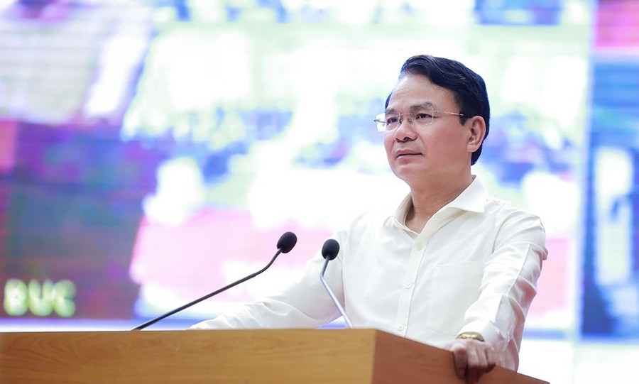 Ông Đặng Xuân Phong - Bí thư Tỉnh uỷ Vĩnh Phúc phát biểu chỉ đạo tại buổi tổng duyệt. phong.jpg