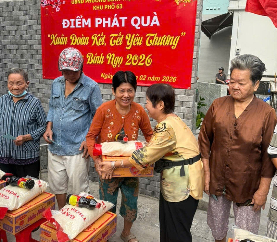 TPHCM chi hơn 5.900 tỷ đồng để chăm lo Tết cho người nghèo.