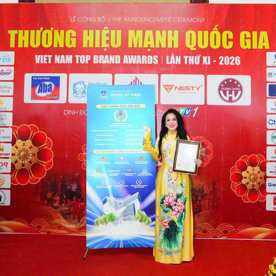 PGS.TS Nguyễn Lan Phương vừa được vinh danh “Nhà lãnh đạo doanh nghiệp giỏi – Viet Nam Business Awards 2026” .