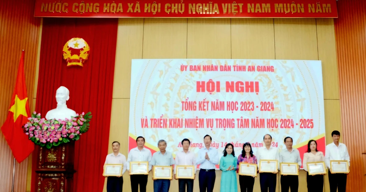 An Giang triển khai 7 nhiệm vụ trọng tâm trong năm học 2024 – 2025