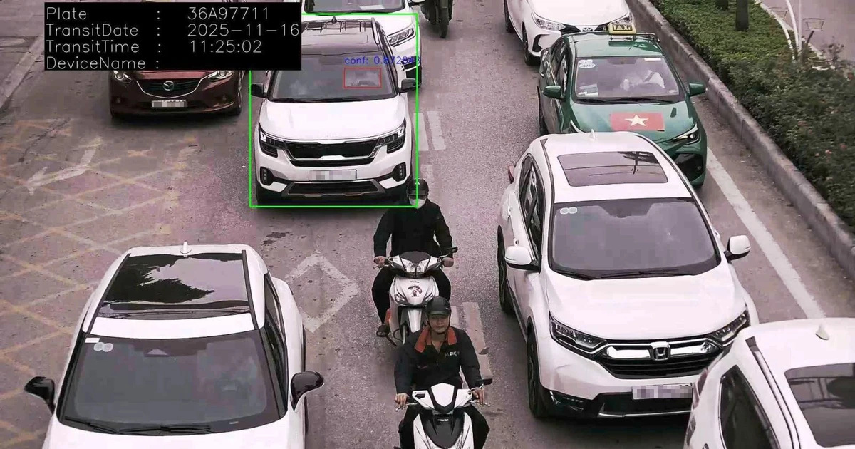 Camera AI ở Thanh Hóa ‘bắt lỗi’ hàng trăm tài xế ô tô không thắt dây an toàn