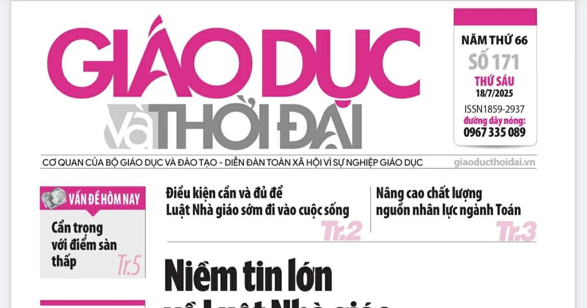Tin tức báo in 18/7: Điểm sàn, điểm chuẩn đại học 2025 giảm như thế nào?