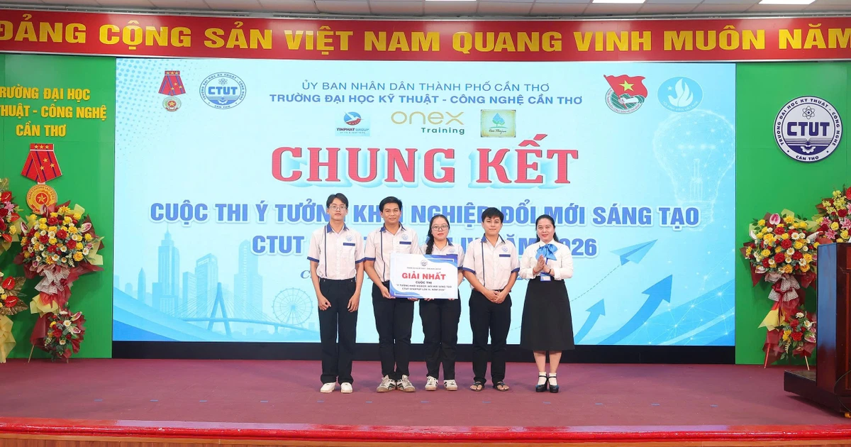 Chung kết Cuộc thi Khởi nghiệp Đổi mới sáng tạo CTUT STARTUP lần IV
