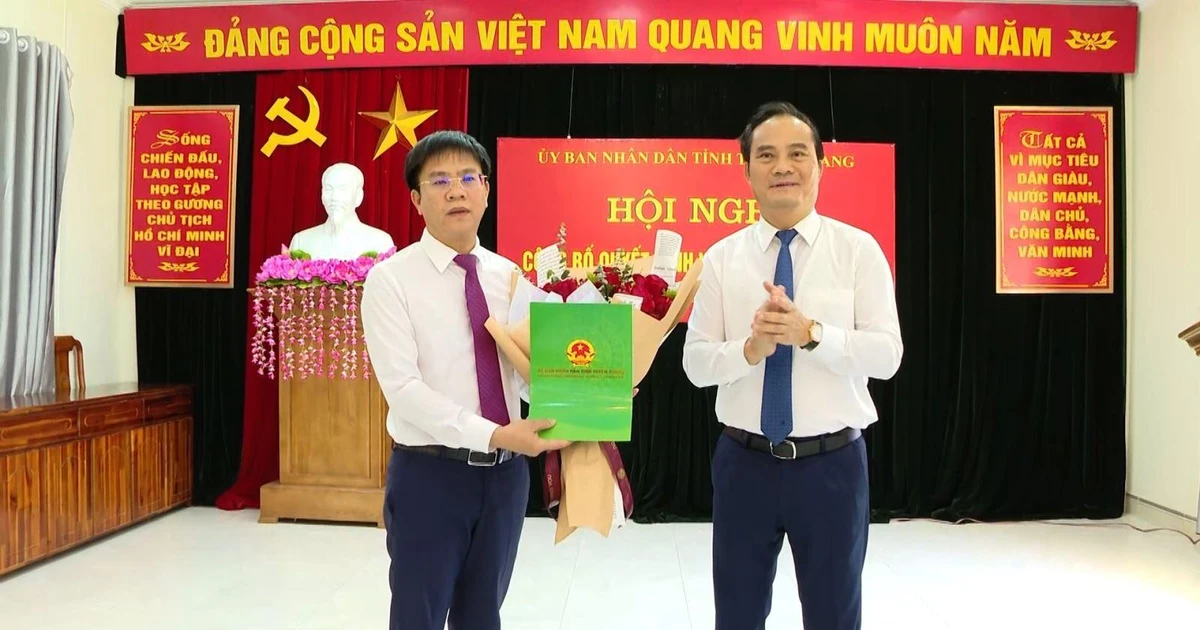 Tuyên Quang có tân Phó Giám đốc Sở Giáo dục và Đào tạo | Báo Giáo dục