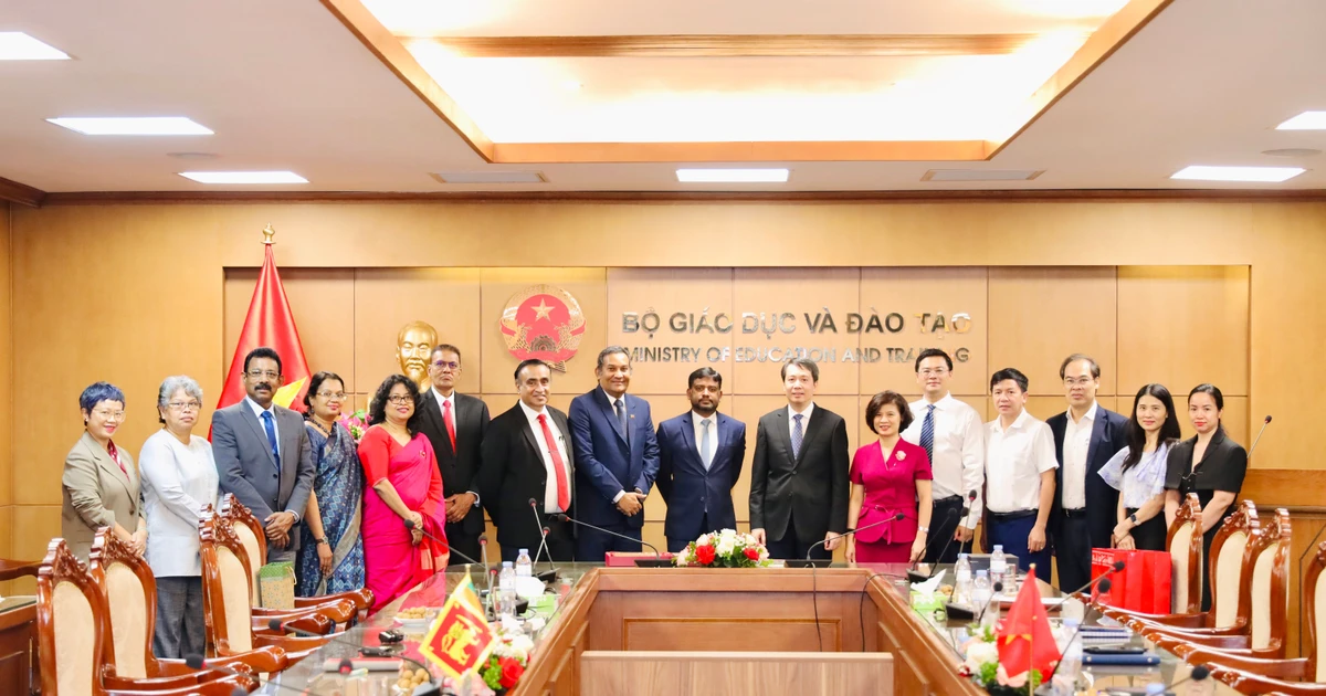 Thúc đẩy tiềm năng hợp tác giáo dục giữa Việt Nam và Sri Lanka