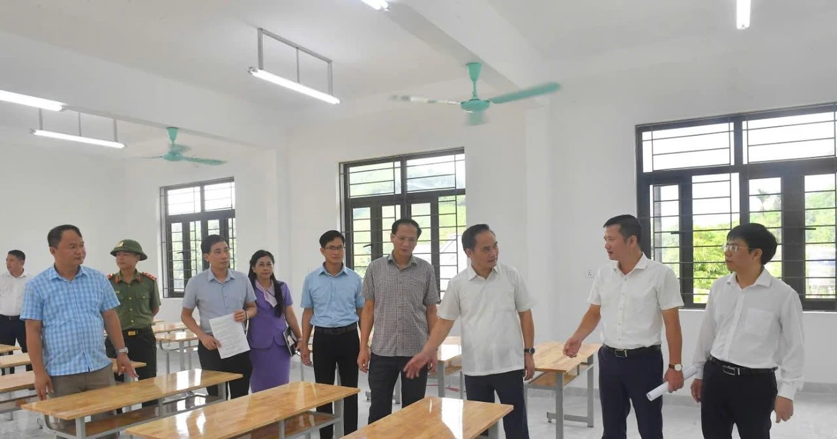 Tuyên Quang rà soát cơ sở vật chất các trường học, sẵn sàng cho năm học mới