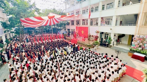 Trường TH Trưng Trắc- Quận Hai Bà Trưng, Hà Nội : Năm học mới với nhiều hi vọng mới