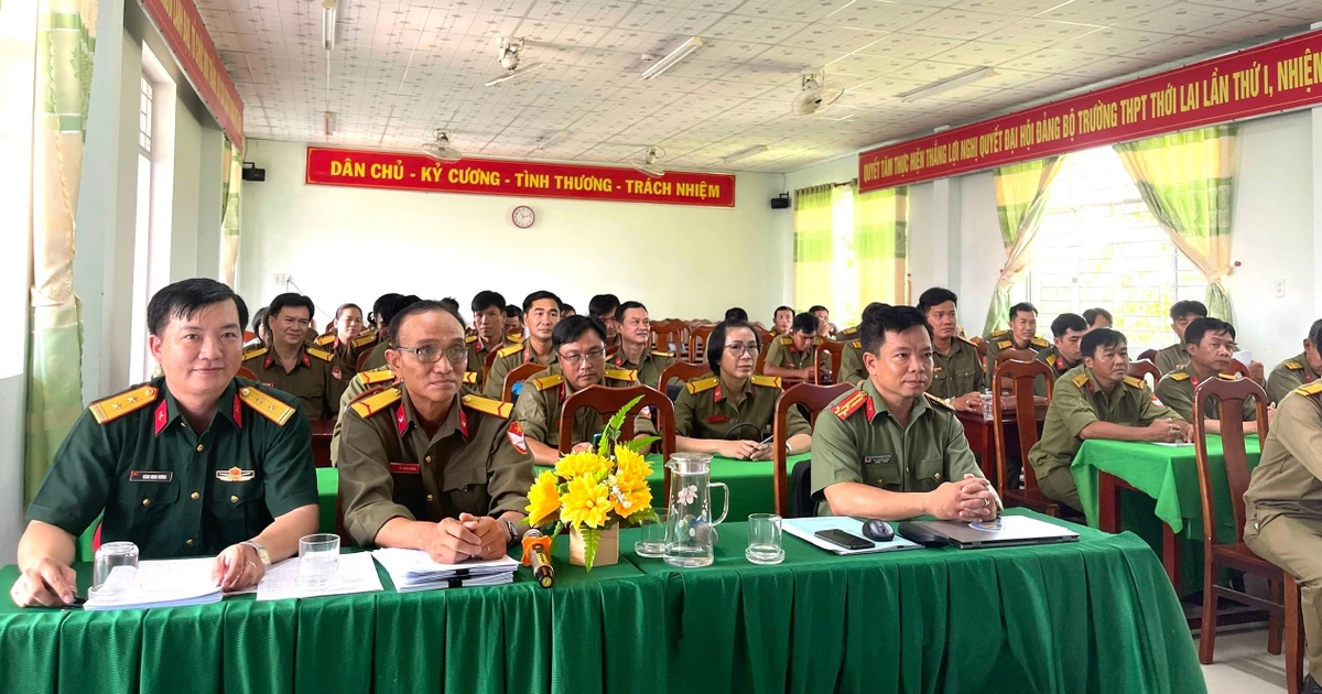 Cần Thơ: Nâng cao chuyên môn giảng dạy Giáo dục Quốc phòng và An ninh