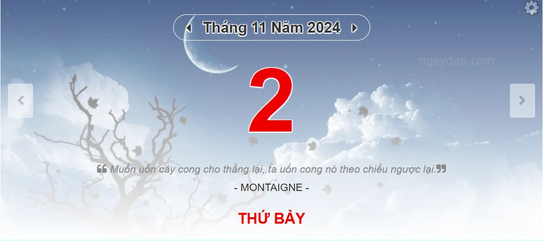 Lịch âm ngày 2/11: Tìm hiểu ý nghĩa và cách xem | Báo Giáo dục và Thời ...