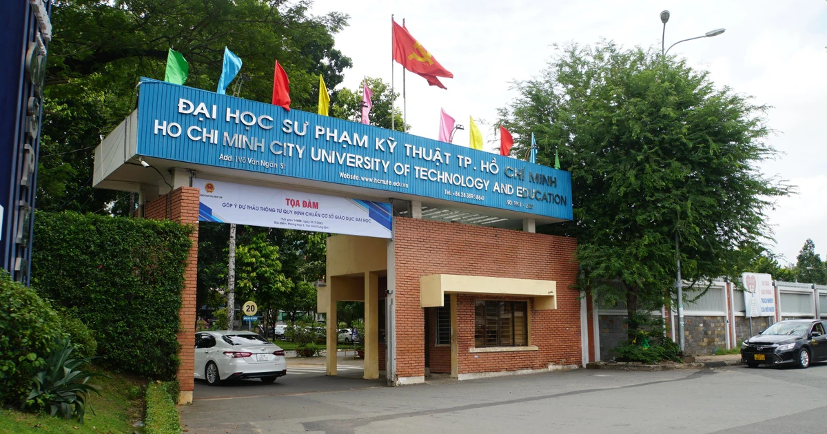 Trường Đại học Sư phạm Kỹ thuật TPHCM công bố điểm chuẩn