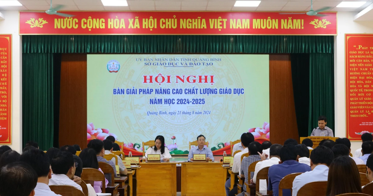 Nhiều giải pháp nâng cao chất lượng giáo dục tỉnh Quảng Bình