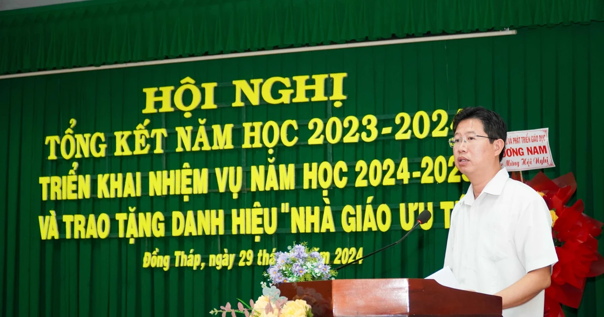 Đồng Tháp đẩy mạnh triển khai chuyển đổi số trong năm học mới