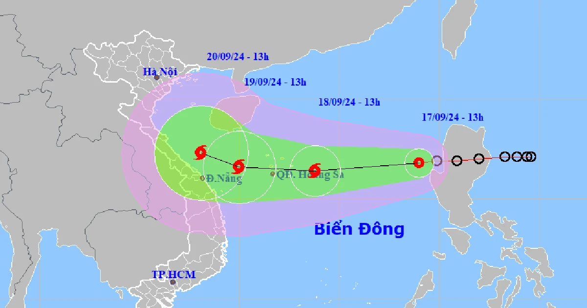 Bộ GD&ĐT gửi công điện ứng phó áp thấp nhiệt đới mạnh lên thành bão