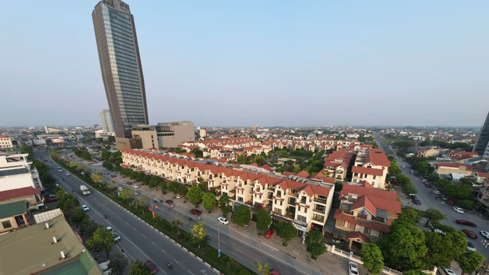 Một góc phường Thành Sen, Hà Tĩnh.