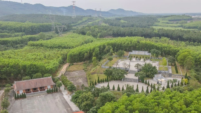 Quần thể khu di tích cố Tổng Bí thư Hà Huy Tập. (Ảnh: P.T)