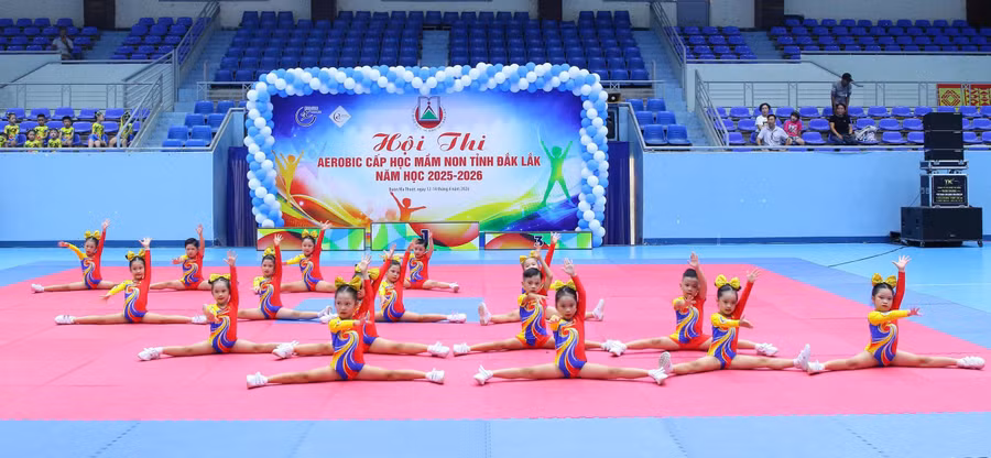 Một tiết mục xuất sắc tại Hội thi.