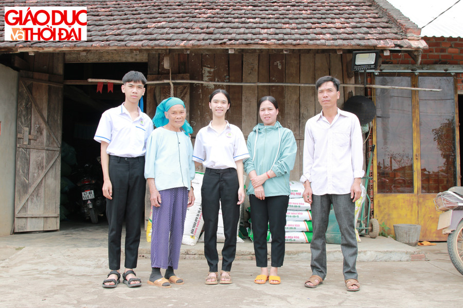 Gia đình là điểm tựa để Bảo Như vượt qua mọi khó khăn trong học tập, rèn luyện. (Ảnh: Thành Tâm)