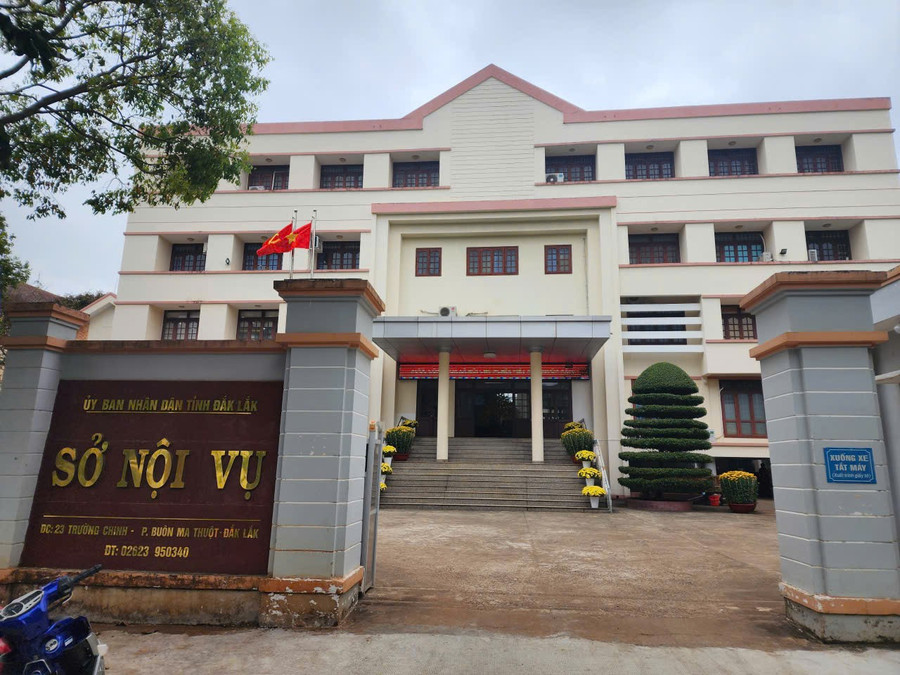 Sở Nội vụ Đắk Lắk.