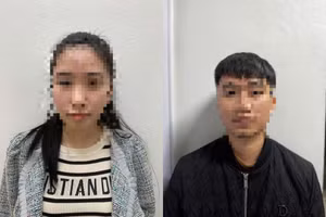 Những kẻ cầm đầu đường dây tại cơ quan Công an. Ảnh: CA