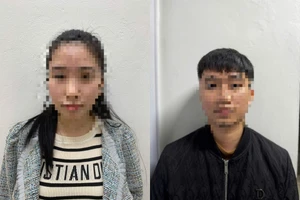 Những kẻ cầm đầu đường dây tại cơ quan Công an. Ảnh: CA