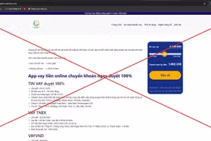 Website giả mạo Trường Cao đẳng Công nghệ Y - Dược Việt Nam. 