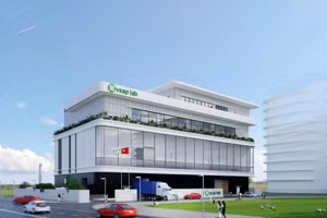 Phối cảnh dự án Phòng thí nghiệm phục vụ sản xuất công nghệ đóng gói tiên tiến (Fab-Lab).